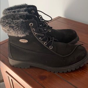 Black Lugz hiking boots